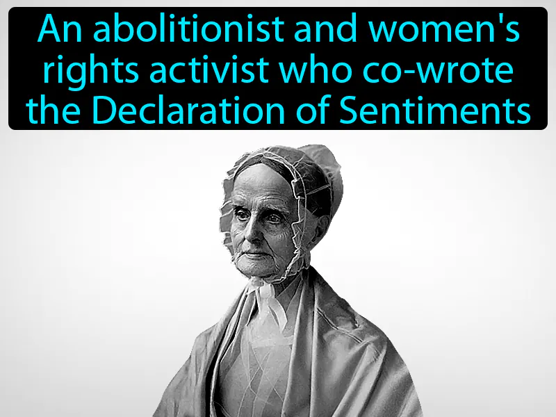 Lucretia Mott Definition Lucretia Mott Definition