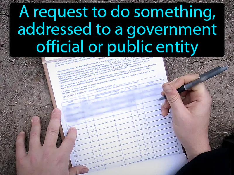 Petition Definition Petition Definition