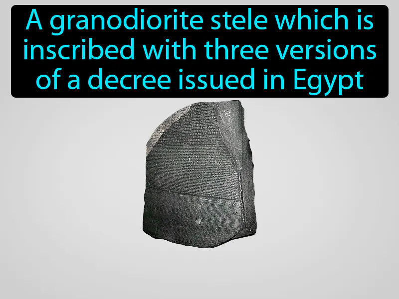 Rosetta Stone Definition Rosetta Stone Definition