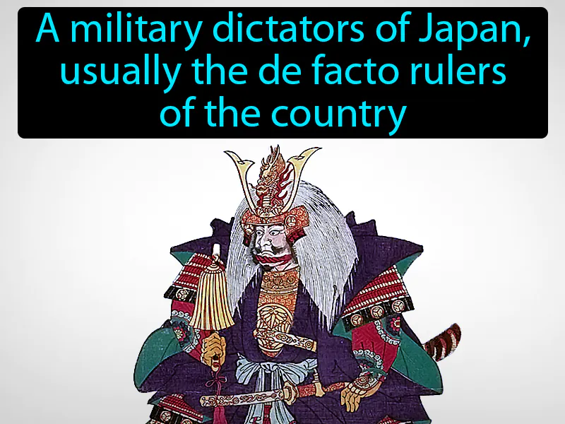 Shogun Definition Shogun Definition