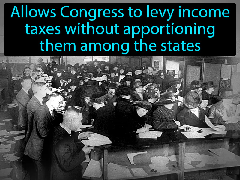 Sixteenth Amendment Definition Sixteenth Amendment Definition