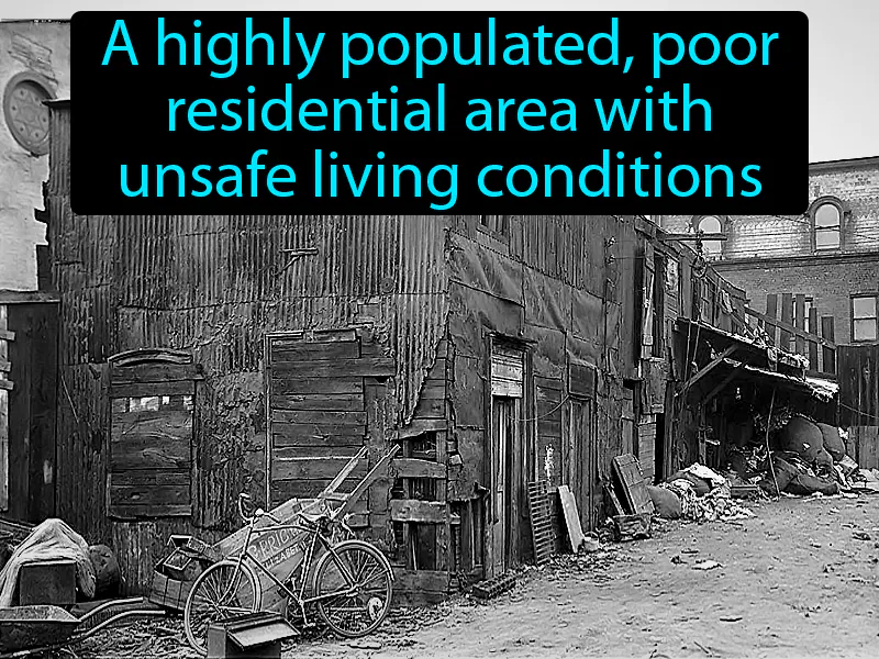 Slum Definition Slum Definition