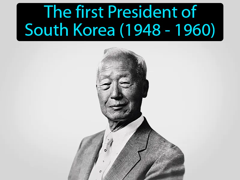 Syngman Rhee Definition Syngman Rhee Definition