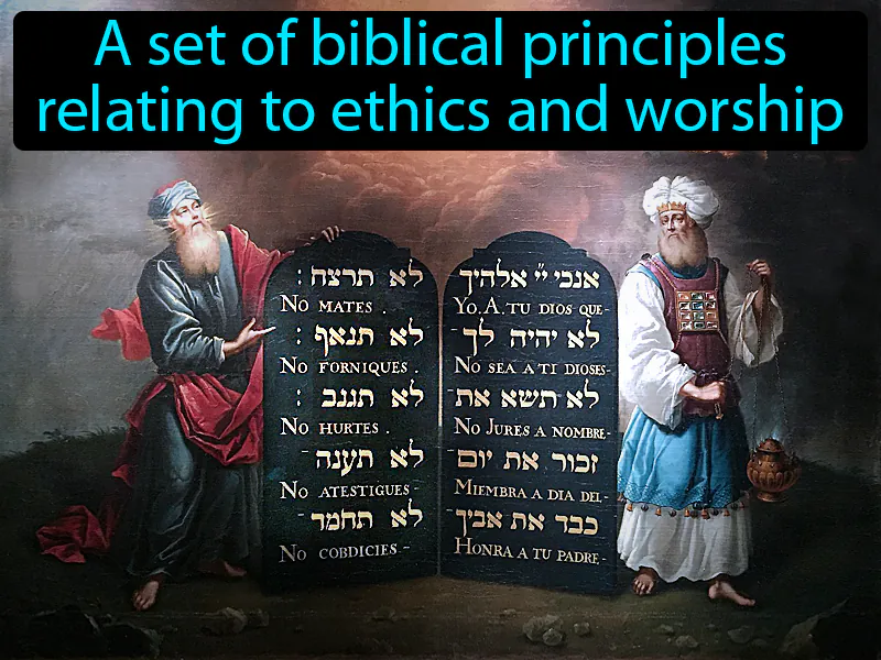Ten Commandments Definition Ten Commandments Definition