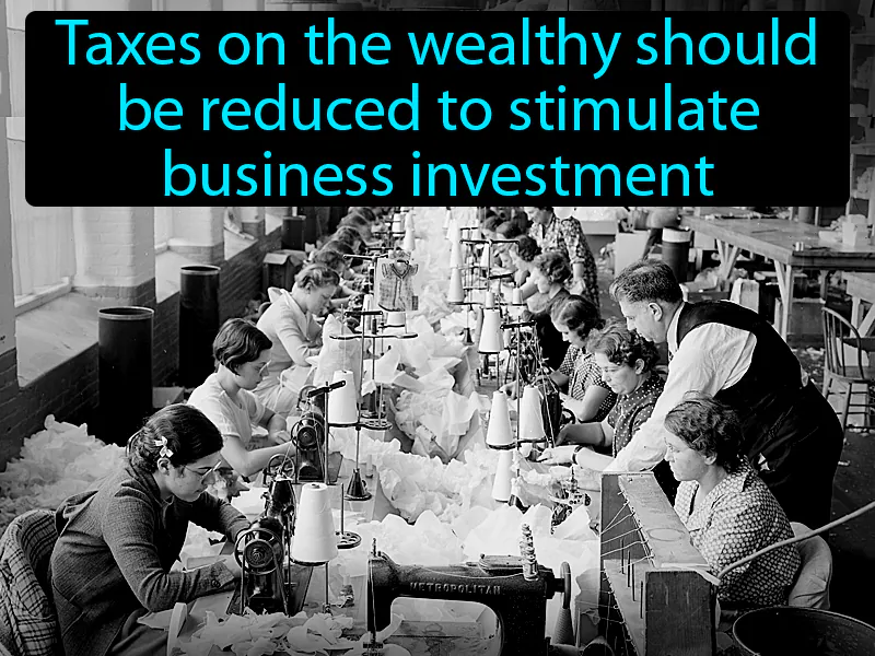 Trickle-down Economics Definition Trickle-down Economics Definition