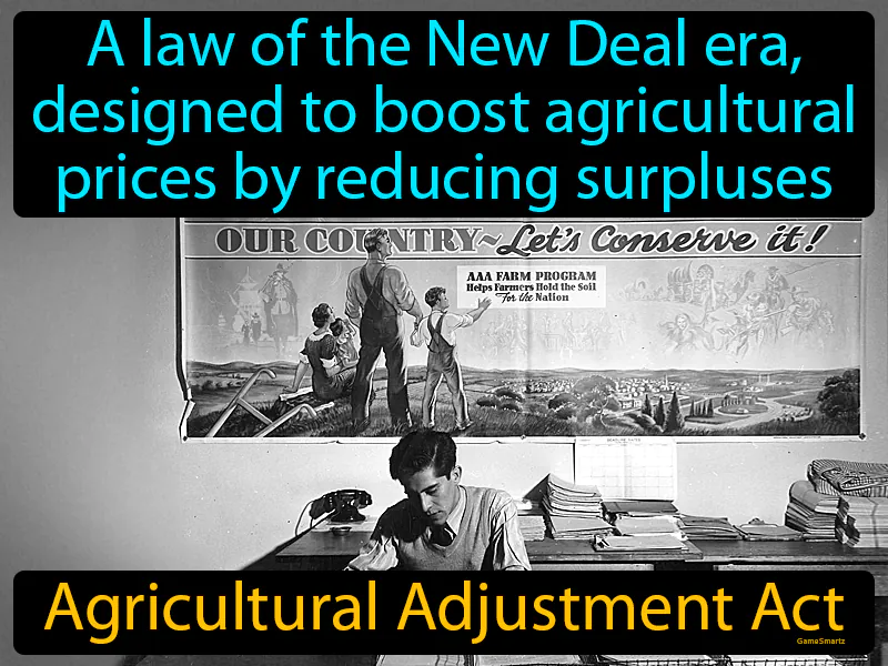 Agricultural Adjustment Act Definition Agricultural Adjustment Act Definition