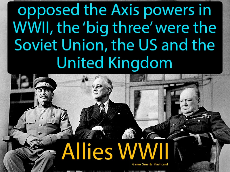 Allies WWII Definition Allies WWII Definition