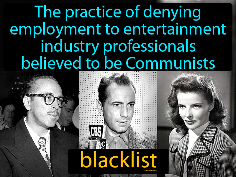 Blacklist Definition Blacklist Definition