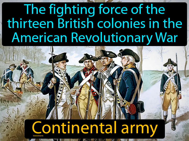 Continental Army Definition Continental Army Definition