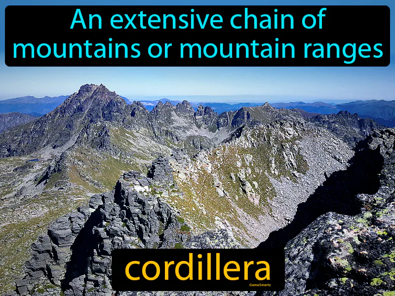Cordillera Definition Cordillera Definition