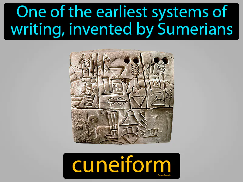Cuneiform Definition Cuneiform Definition