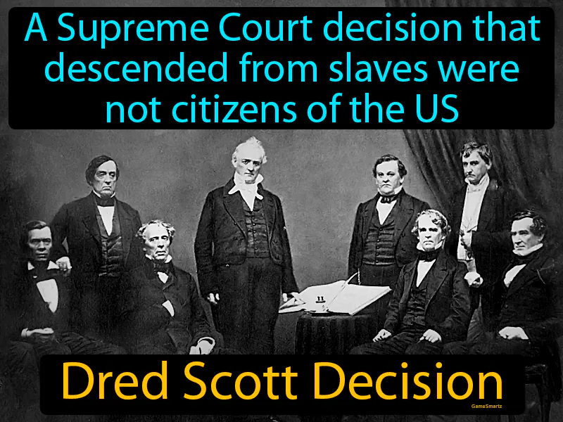 Dred Scott Decision Definition Dred Scott Decision Definition