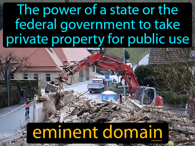 Eminent Domain Definition Eminent Domain Definition