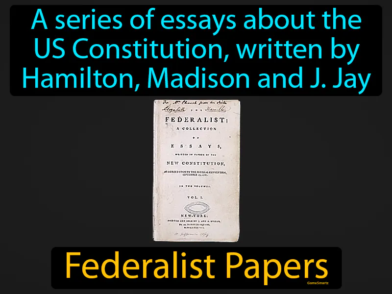 Federalist Papers Definition Federalist Papers Definition