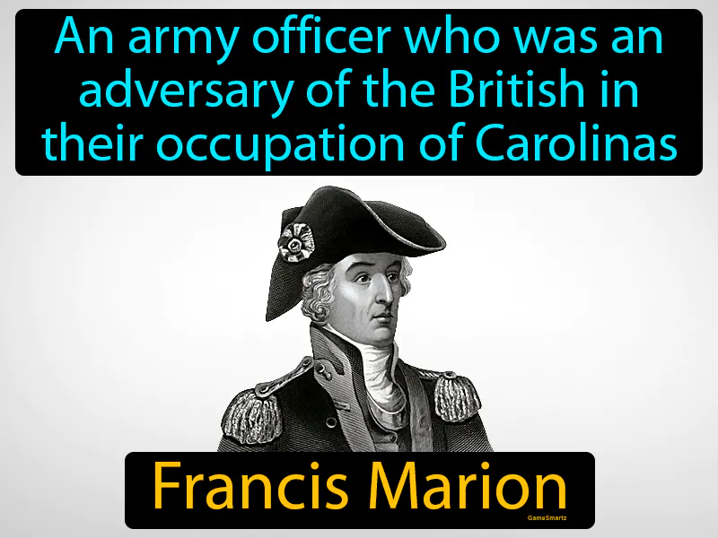 Francis Marion Definition Francis Marion Definition