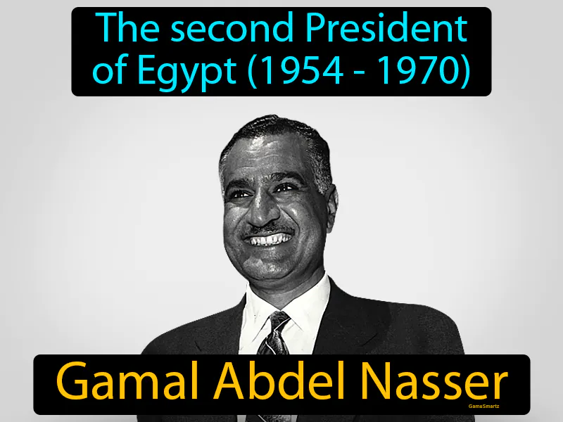 Gamal Abdel Nasser Definition Gamal Abdel Nasser Definition