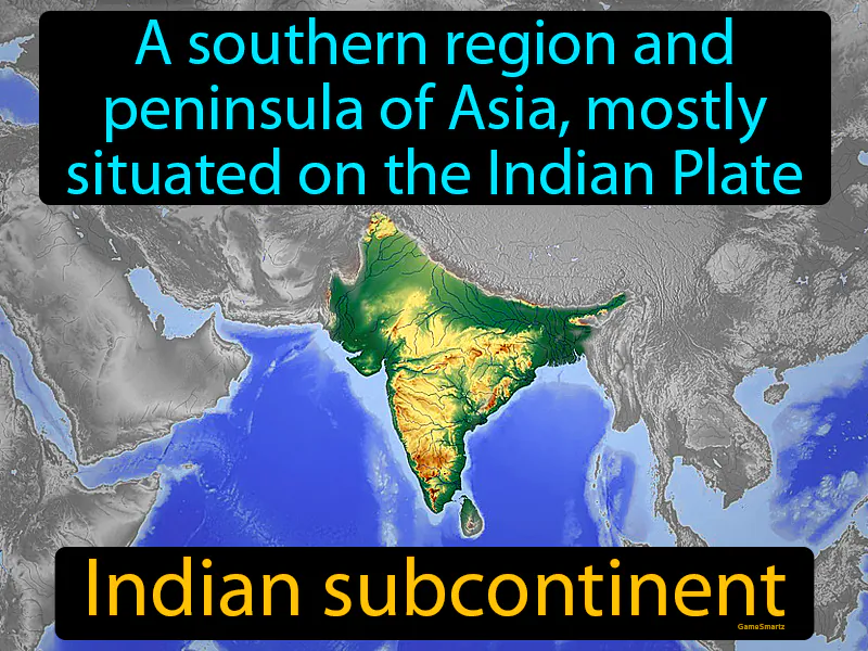 Indian Subcontinent Definition