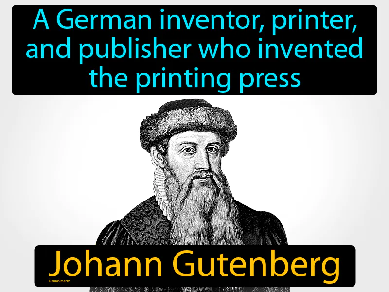Johann Gutenberg Definition
