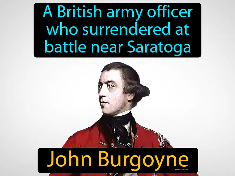John Burgoyne Definition John Burgoyne Definition