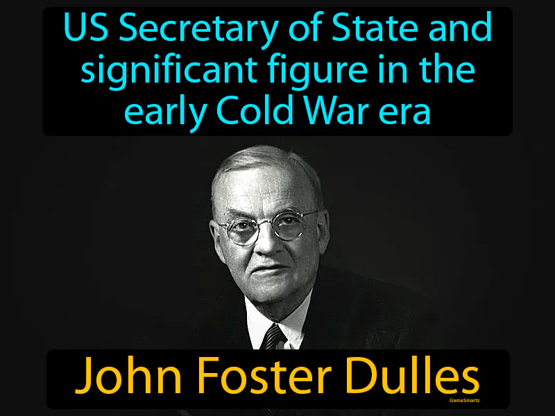 John Foster Dulles Definition John Foster Dulles Definition