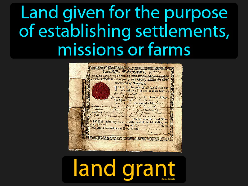 Land Grant Definition Land Grant Definition