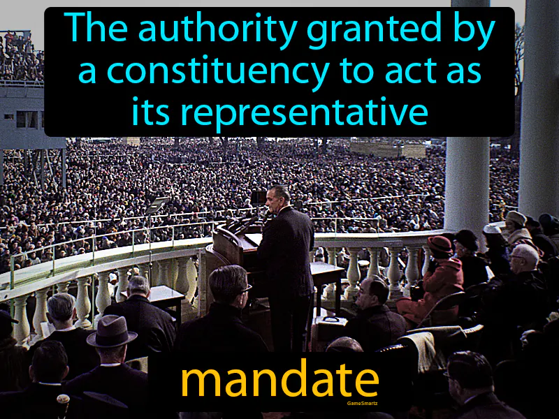 Mandate Definition Mandate Definition