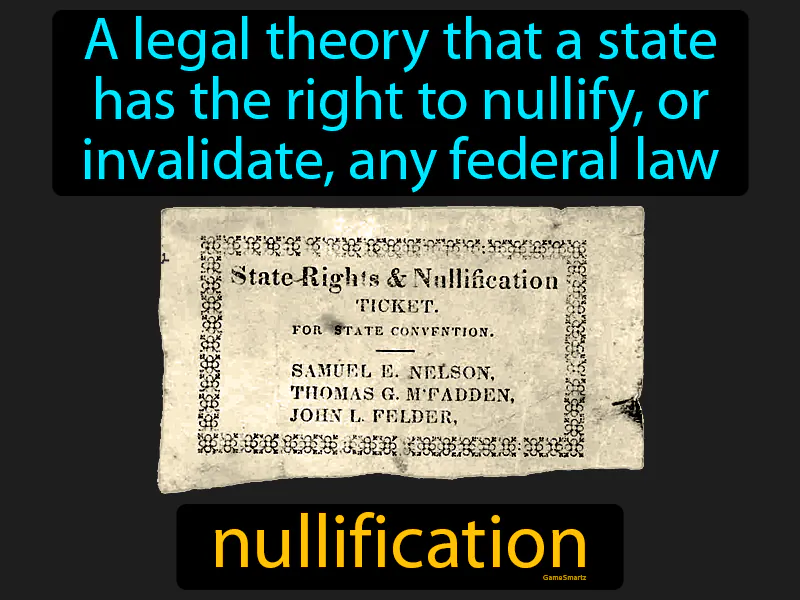 Nullification Definition Nullification Definition