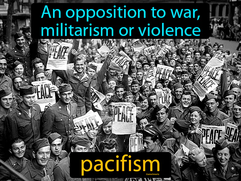 Pacifism Definition Pacifism Definition