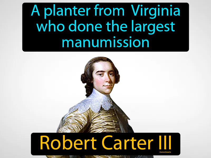 Robert Carter III Definition