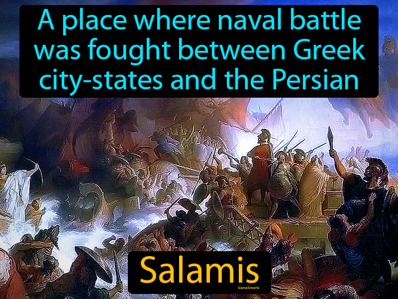 Salamis Definition Salamis Definition