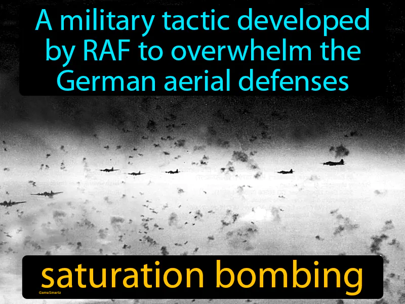 Saturation Bombing Definition Saturation Bombing Definition