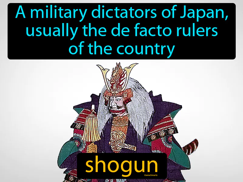 Shogun Definition Shogun Definition