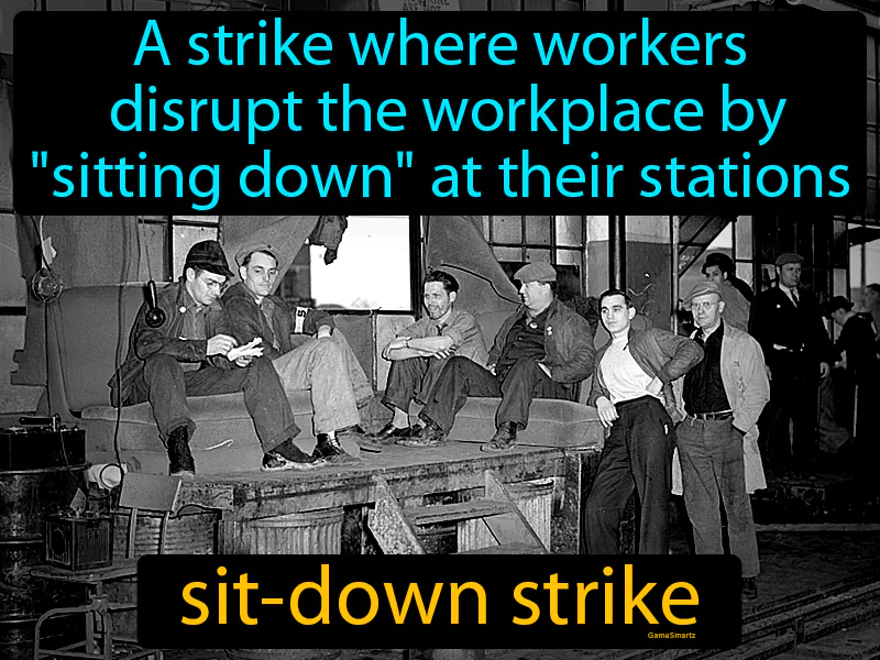 Sit-down Strike Definition Sit-down Strike Definition