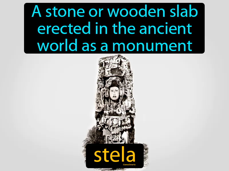Stela Definition Stela Definition