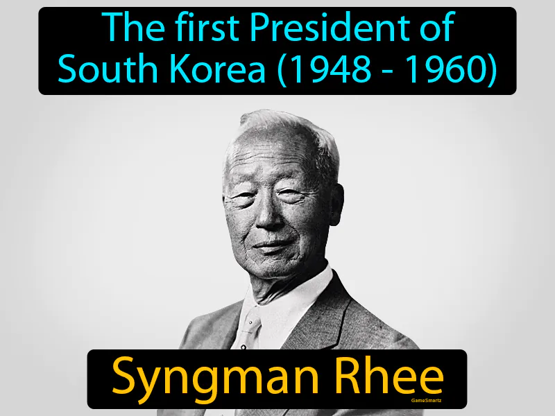 Syngman Rhee Definition Syngman Rhee Definition