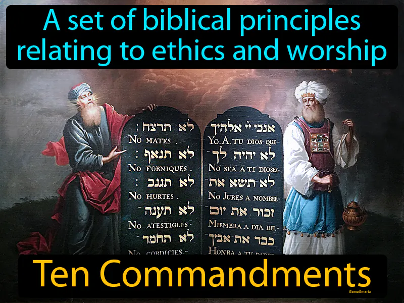 Ten Commandments Definition Ten Commandments Definition