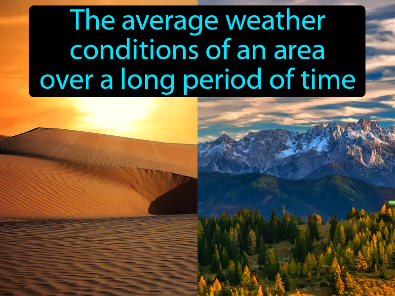 Climate Definition Climate Definition