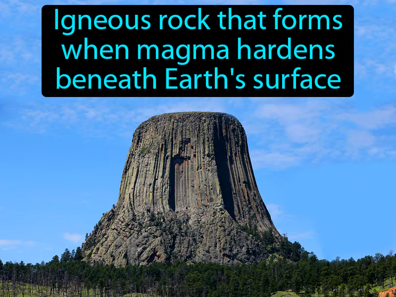 Intrusive Rock Definition Intrusive Rock Definition