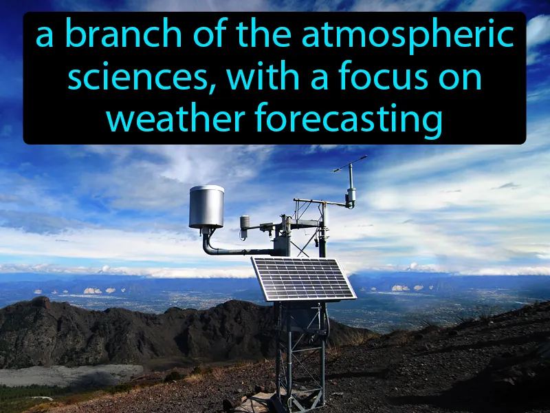 Meteorology Definition Meteorology Definition