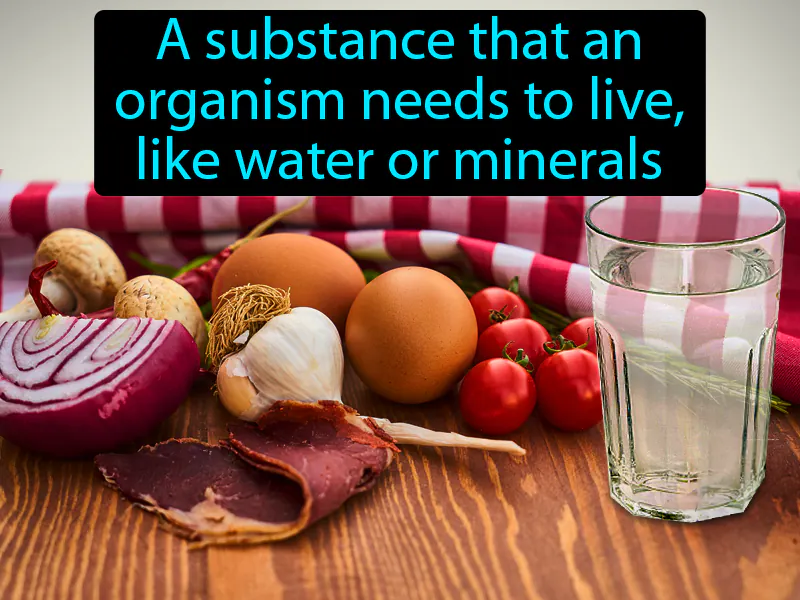 Nutrient Definition Nutrient Definition