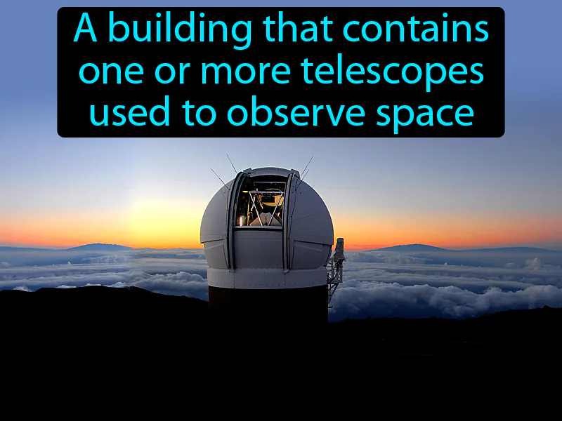 Observatory Definition Observatory Definition