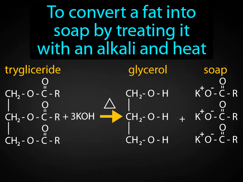 Saponification Definition Saponification Definition