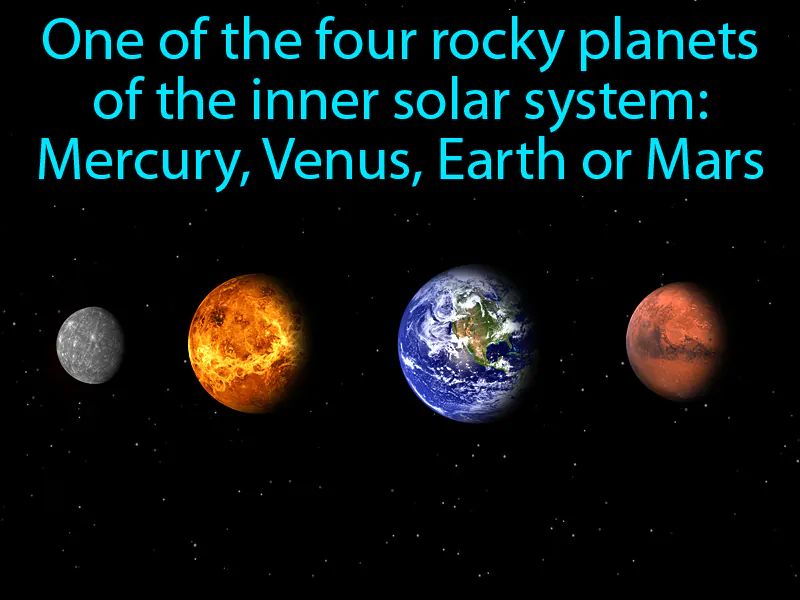 Terrestrial Planet Definition Terrestrial Planet Definition
