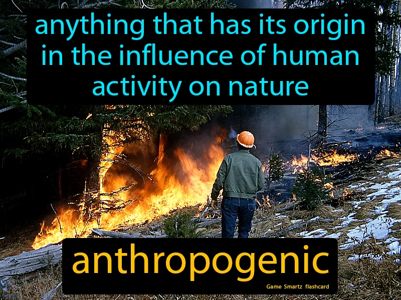 Anthropogenic Definition Anthropogenic Definition