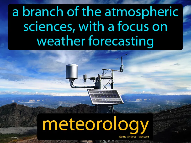 Meteorology Definition Meteorology Definition