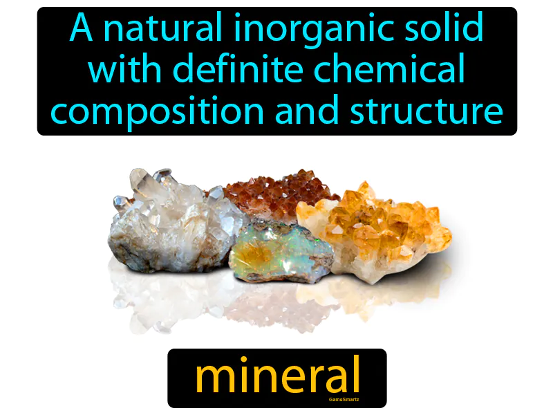 Mineral Definition Mineral Definition