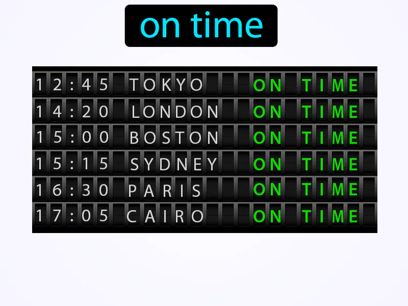 A Tiempo Definition A Tiempo Definition