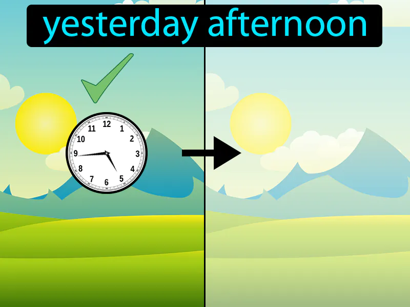 Ayer Por La Tarde Definition Ayer Por La Tarde Definition