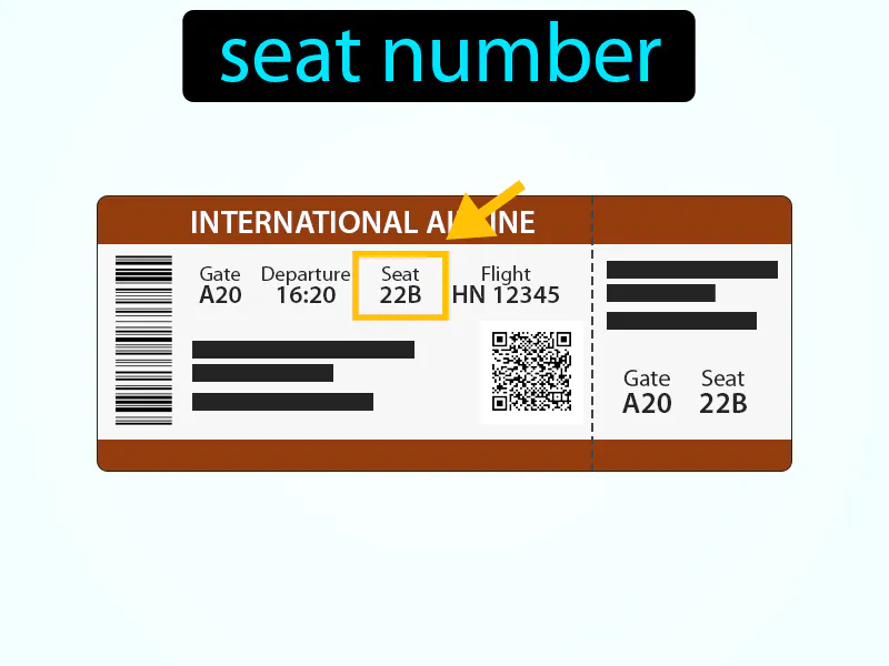 El Numero Del Asiento Definition El Numero Del Asiento Definition