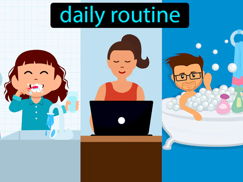 La Rutina Diaria Definition La Rutina Diaria Definition